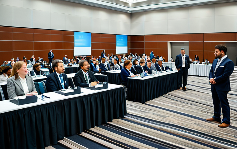 보험중개사 시험 중 급수별 차이 - **

A professional insurance broker, fully clothed in a modest business suit, advising a client in a...