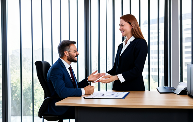 보험중개사와 관련된 윤리적 문제 해결 사례 - Protecting Customer Data**

"A secure data vault visualized as a modern office building, fully cloth...