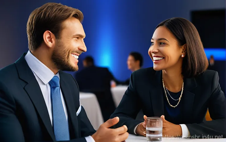 보험중개사 자격시험 후 결과 기다리는 마음 - **Prompt:** A dynamic, brightly lit image capturing a diverse group of modern insurance professional...