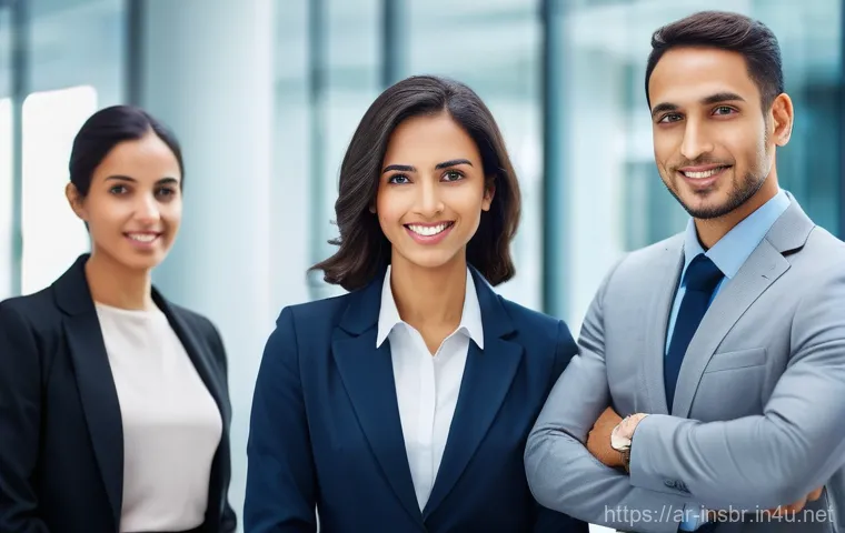 보험중개사와 관련된 고객 응대 성공 사례 - **Prompt 1: Navigating the Complexities with Expert Guidance**
"A diverse group of adults of Mid...