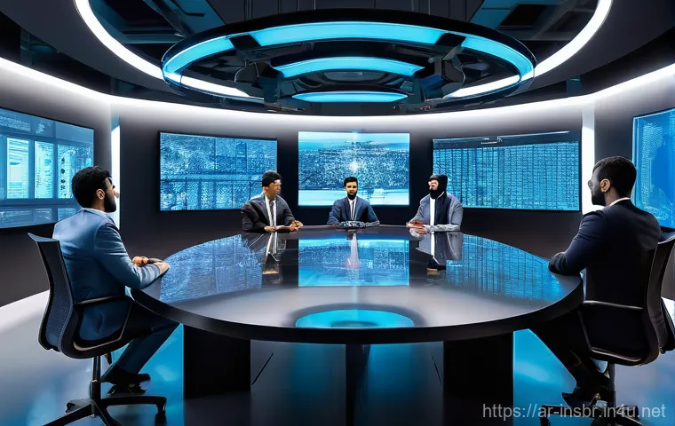 보험중개사 필수 공부 노트 작성법 - **Prompt: The Future of Insurance in the Arab World: AI and Innovation**

    A vibrant and sophisti...