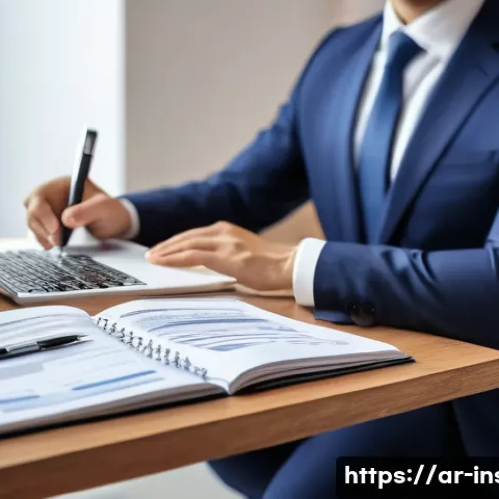 보험중개사 필기와 실기 균형 잡기 - **Prompt 1: The Insurance Professional's Balancing Act**
    "A sophisticated, intelligent Arab man ...