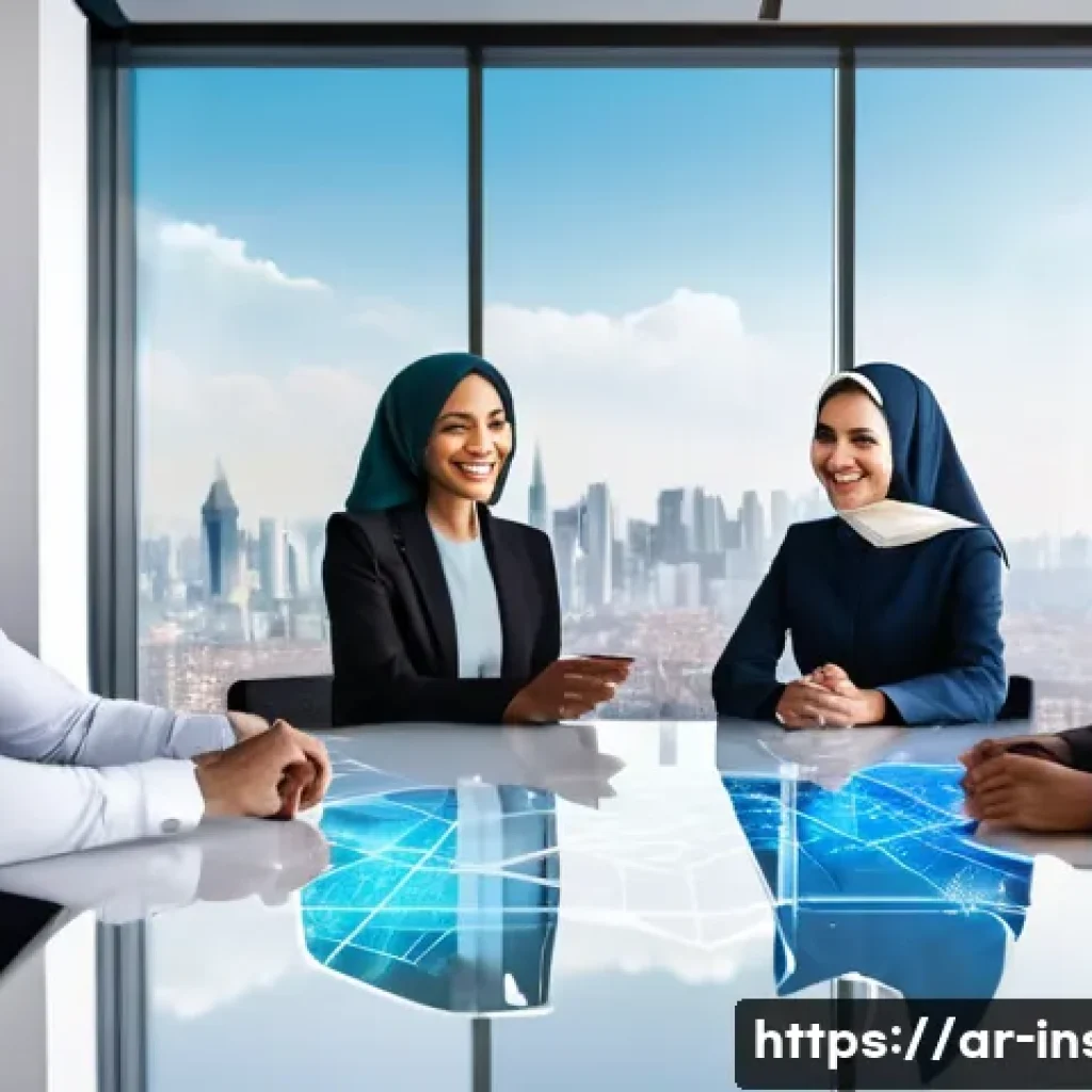 보험중개사로서의 글로벌 네트워킹 방법 - **Prompt:** A group of five diverse business professionals from different global regions (Middle Eas...