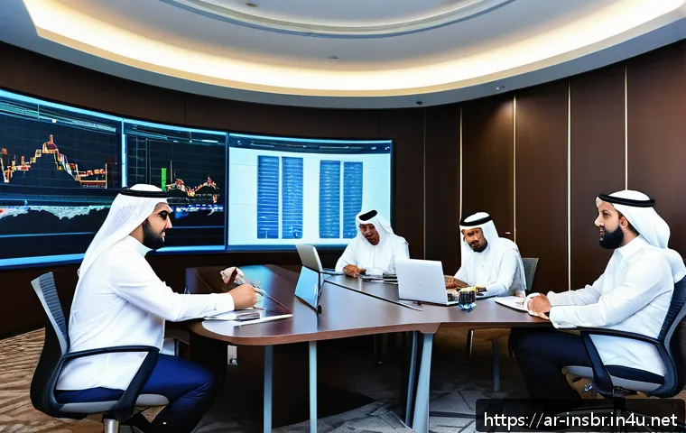 보험중개사 필수 워크숍 추천 - A modern insurance workshop scene in a professional conference room in Riyadh, Saudi Arabia, featuri...